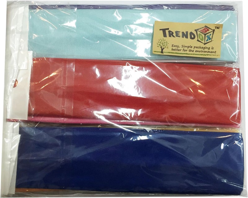 TRENDBOX 1 Set Colorful Yoga Fashion Stretchy Hairband Headband Hair Wrap Sweatband Elastic Sports Gym Dance Exercise Casual Wear - Image 5